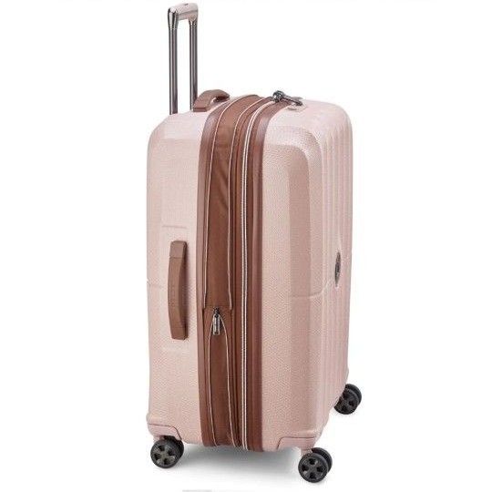 期間限定値下げ☆新品未使用 スーツケース TSA ピンク デルセー 69L 拡張時77L 預け入れ可能