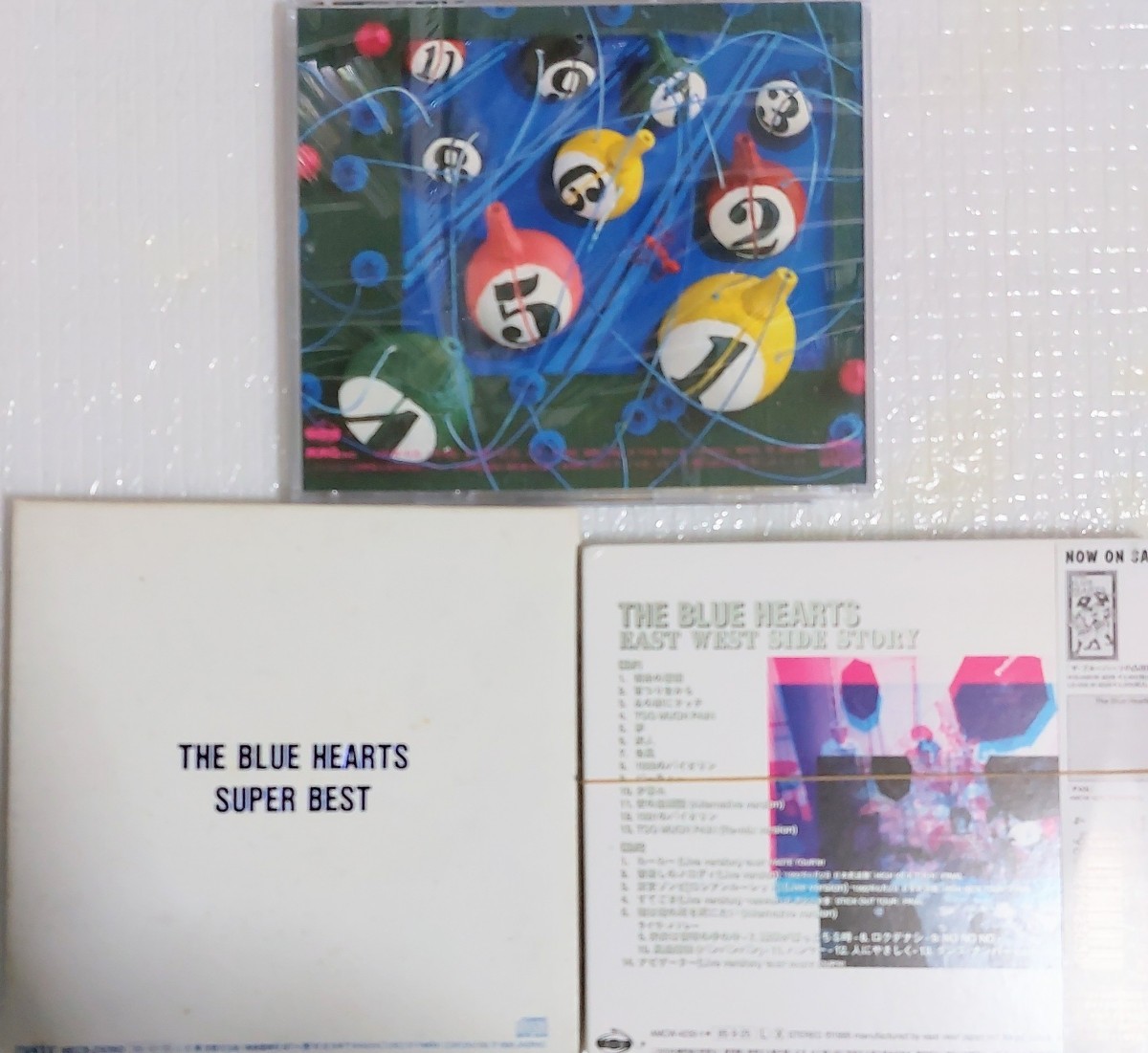 THE BLUE HEARTS　ブルーハーツ　CD アルバム 3枚セット
