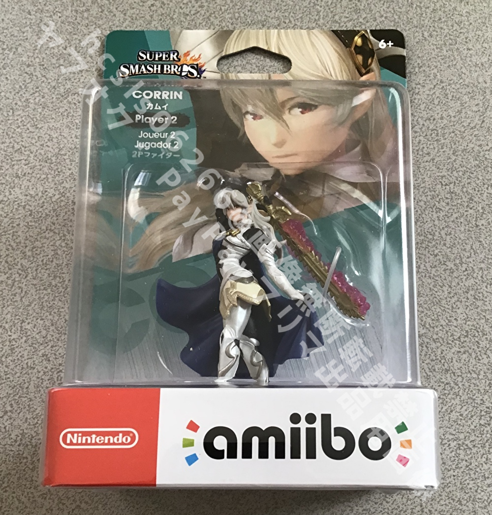 【未使用・未開封品】amiibo カムイ【2Pファイター】/ 任天堂 アミーボ FIRE EMBLEM ファイアーエムブレム if