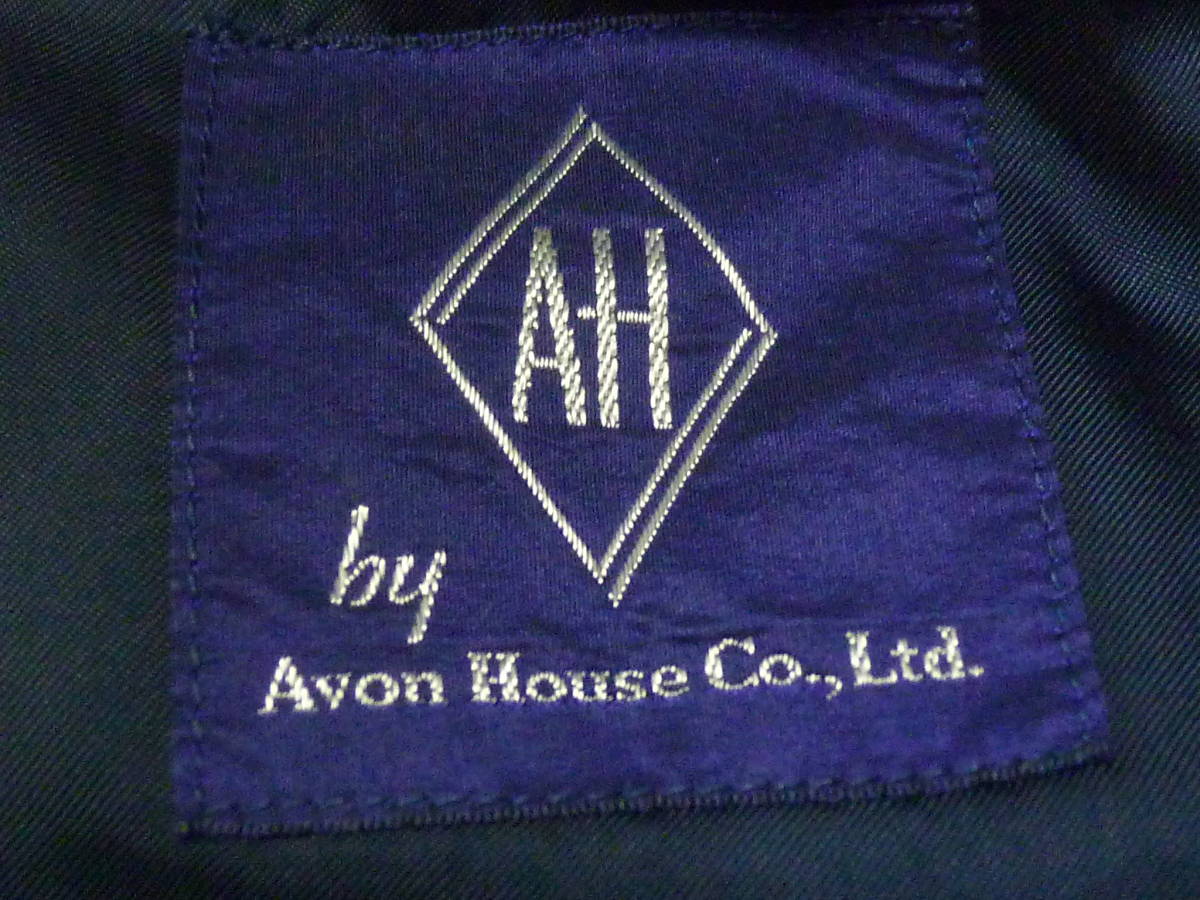 AVON HOUSE　エーボンハウスのメルトンブレザー　日本製　ＡＢ７サイズ　ＶＡＮ ＪＡＣ_画像6