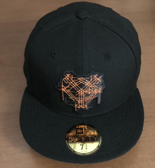 The Soloist コラボ 巨人 NEWERA キャップ 刺繍 CAP 宮下 貴裕 GIANTS 東京 読売 ジャイアンツ 黒 プロ 野球 NPB 好きに も ニューエラ