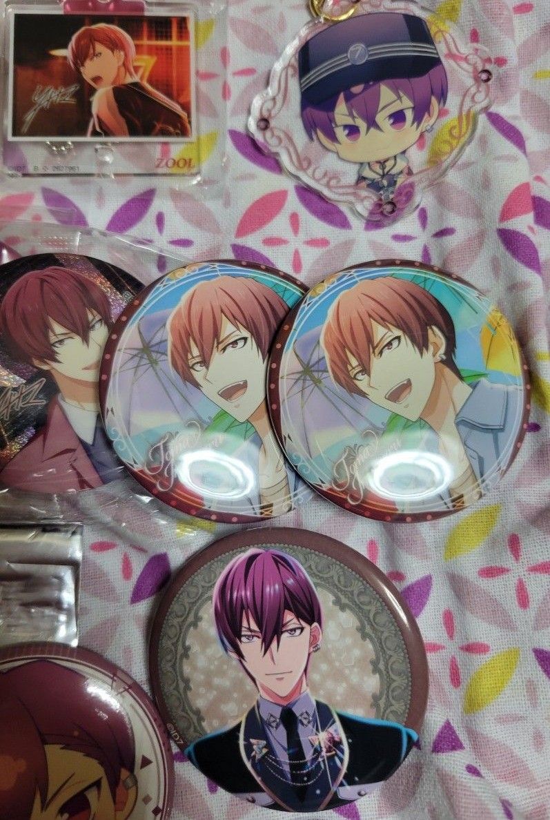 アイドリッシュセブン アイナナ 狗丸トウマ まとめ売り 缶バッジ アクスタ アクブロ アクキー