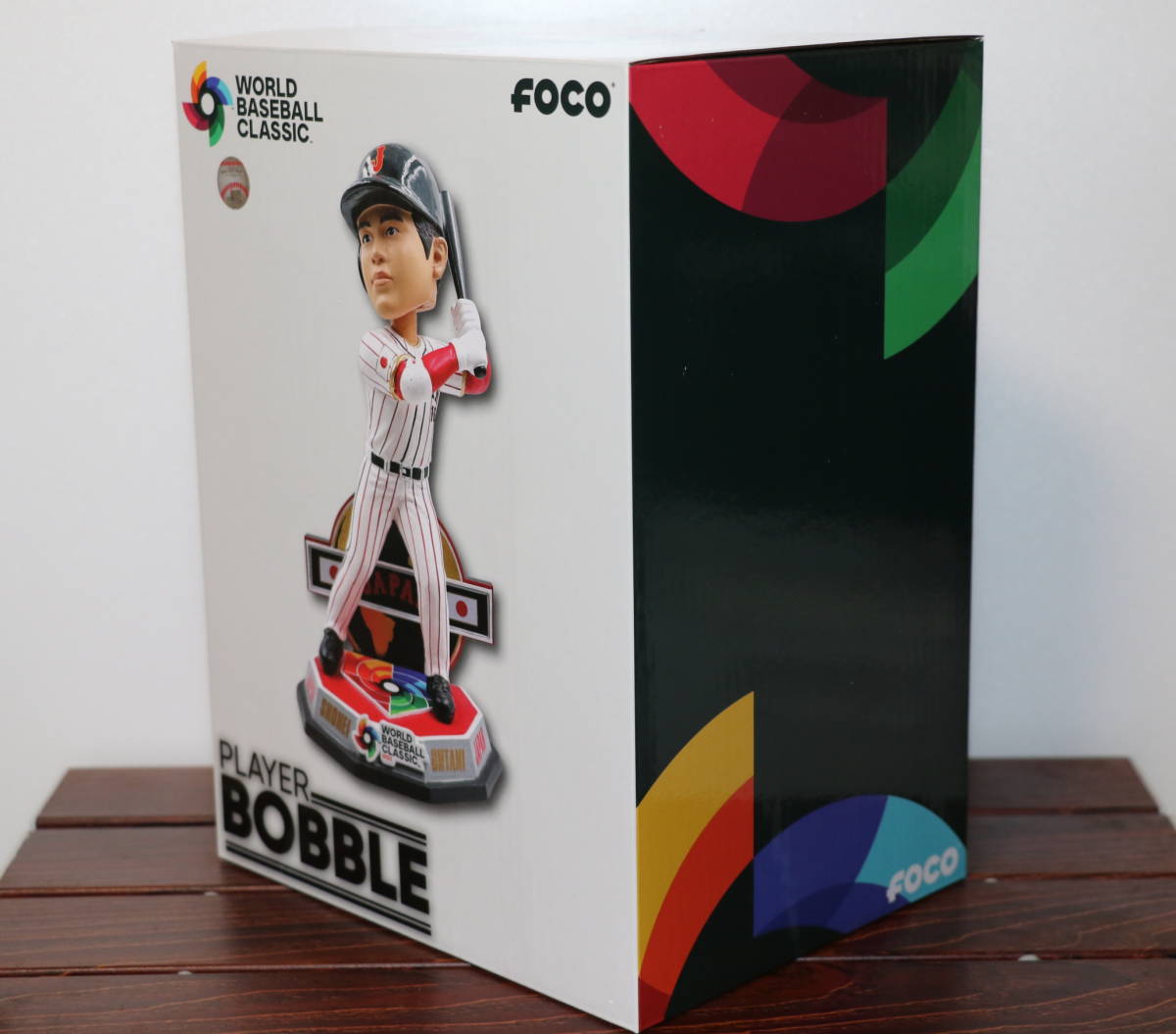 新品 360個限定 大谷翔平 FOCO ボブルヘッド WBC 2023 メジャーリーグ フィギュア エンゼルス 侍ジャパン バブルヘッド 二刀流_画像2