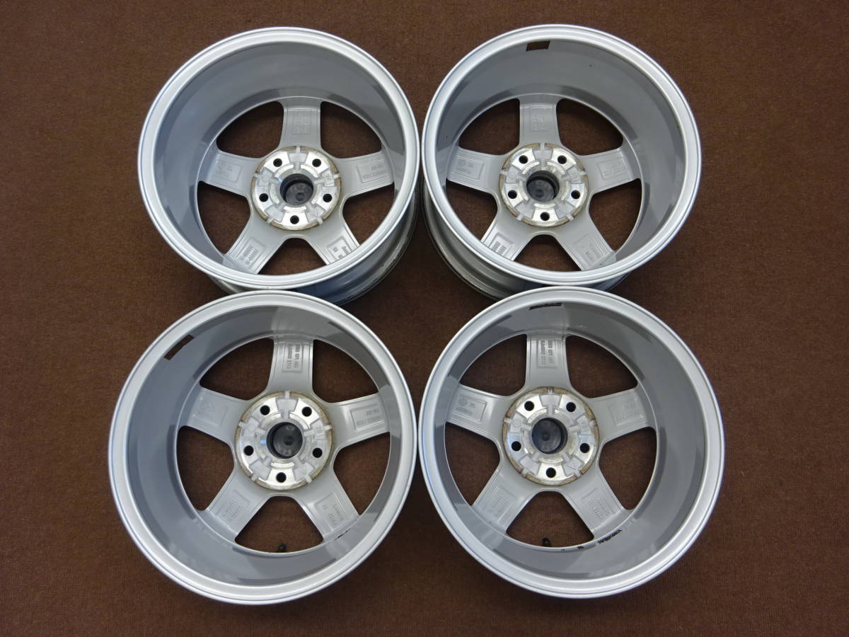 A-14　ＶＷ　純正　15×6J ET43 PCD112 5H 4本　ＢＯＲＢＥＴ 製　人気のデザイン　フォルクス ワーゲン　ゴルフ　等に是非　！_画像10