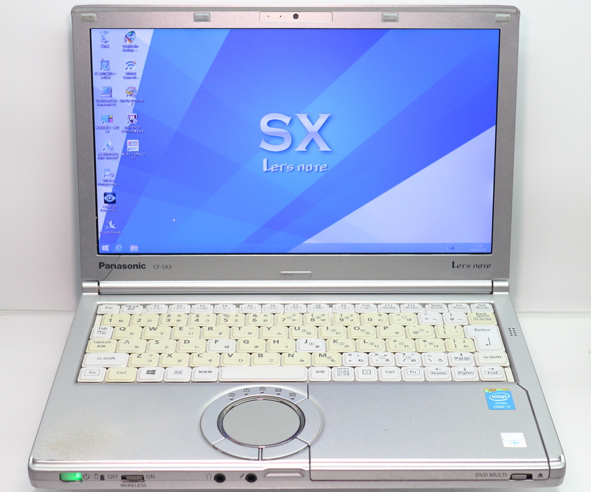 Panasonic Let’s note SX3 CF-SX3NEYBR/Core i7-4500U/8GBメモリ/HDD320GB/DVDマルチ/12.1TFT HD+/Windows8.1 Pro 64ビット #1109_画像1