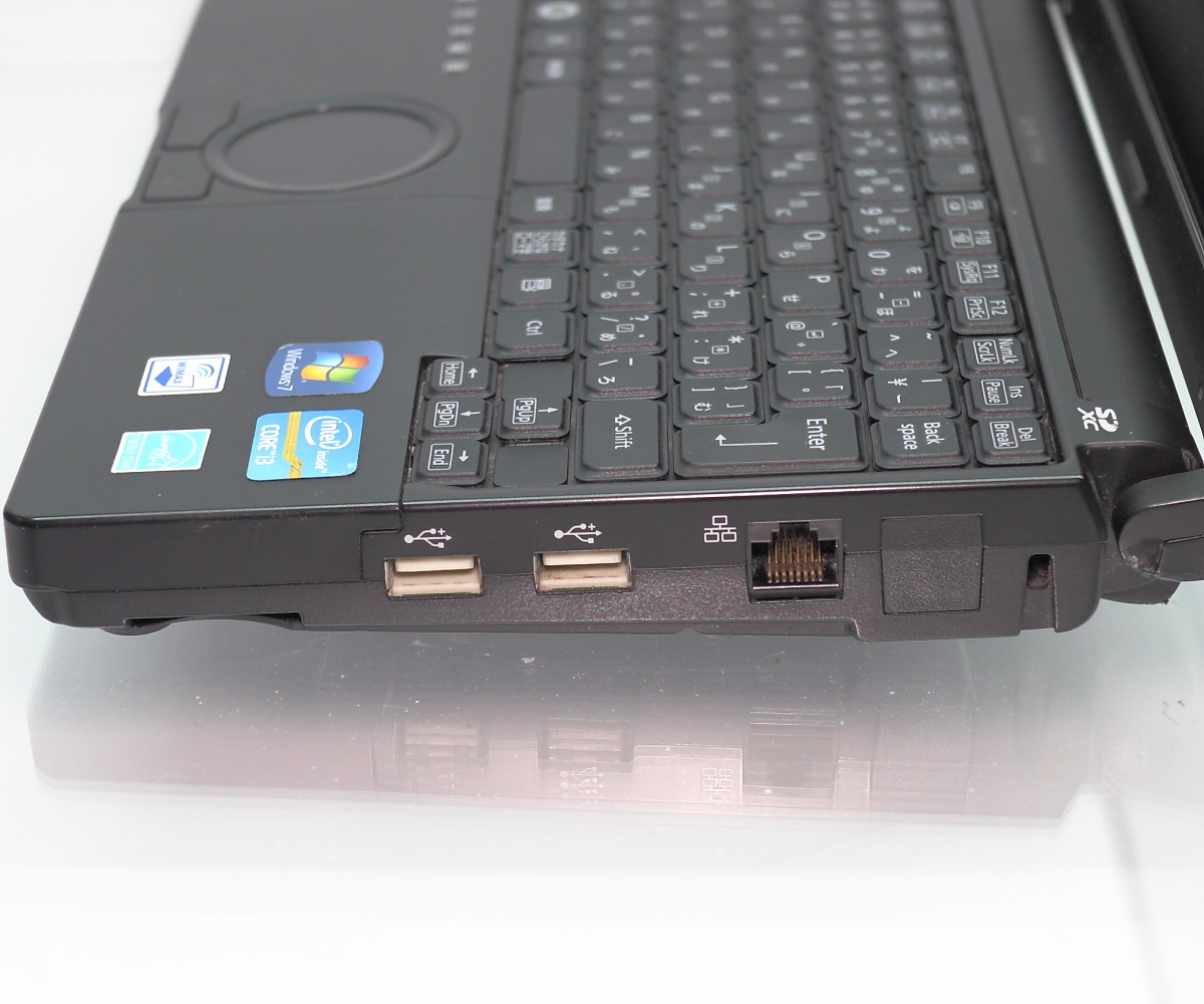 Panasonic Let’s note J10 CF-J10TYPHR/10.1インチTFT/Core i3-2330M/8GBメモリ/HDD250GB/Windows7 Professional リカバリ領域有 #1125_画像4