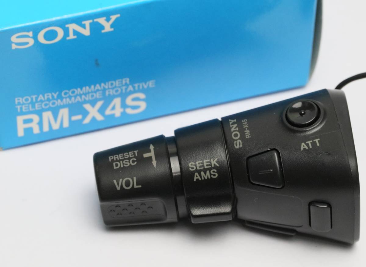 SONY RM-X4S rotary commander remote control unused 