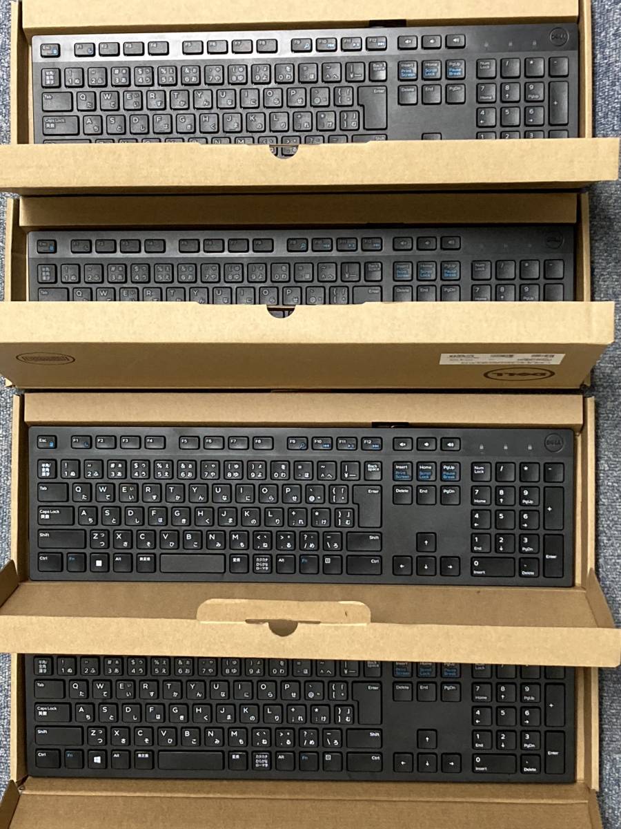 【新品未使用】Dell純正 有線フルキーボード4個〜セット _画像3