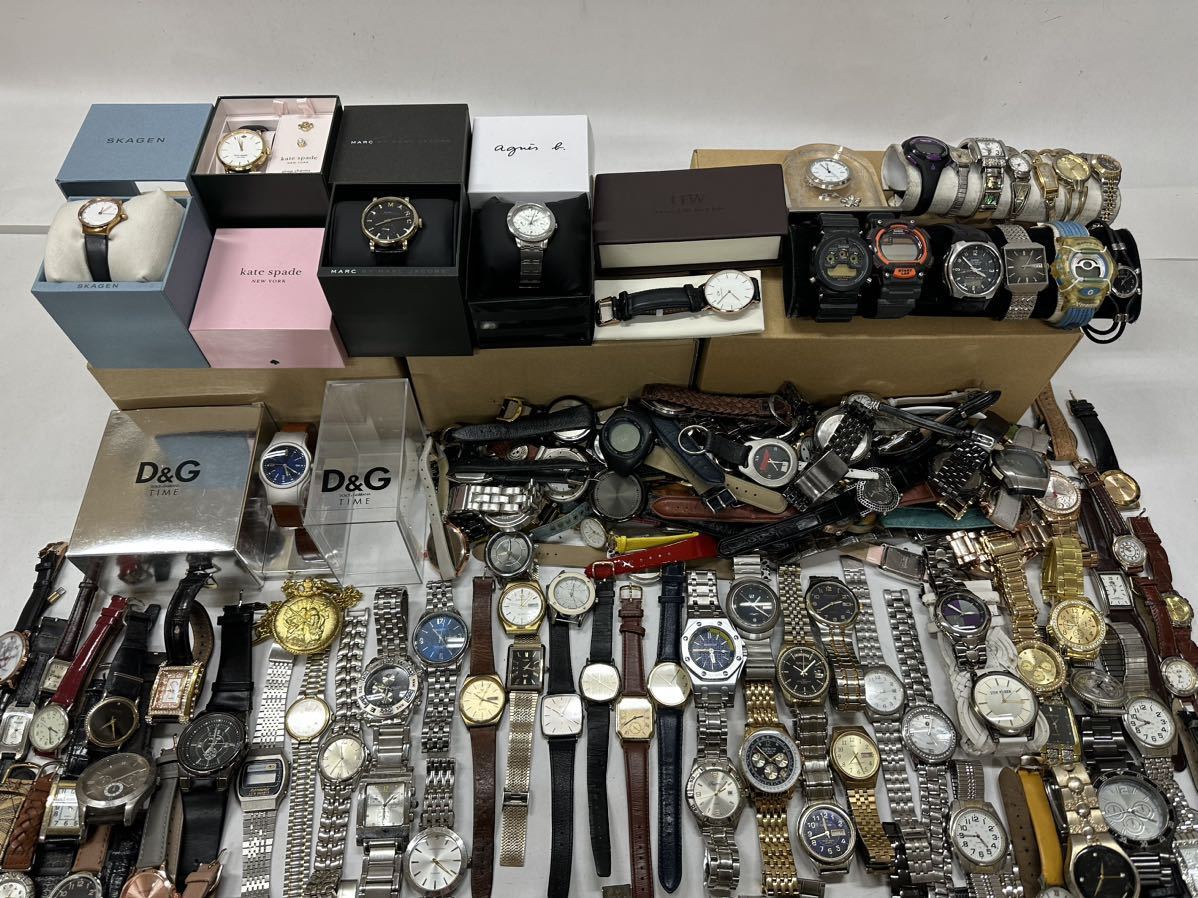 腕時計 約250個 本 大量セット D&G SEIKO CITIZEN CASIO Marc Jacobs MIKIMOTO klaeuse agnes.b kate spade 等 その他 まとめ 1スタ A71_画像8