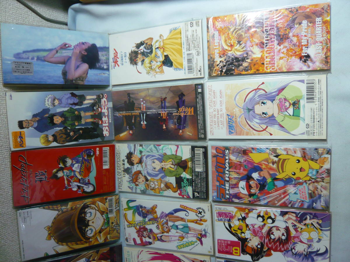 レ　8cm CD アニメ　ハンター×ハンター ・名探偵コナン　含む　計18枚　中古_画像3
