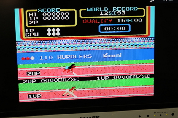 MSX ハイパーオリンピック 2 HYPER OLYMPIC II HITBIT ソニー SONY コナミ Konami ROMカートリッジ レトロゲーム ソフト ROMカセット　_画像4