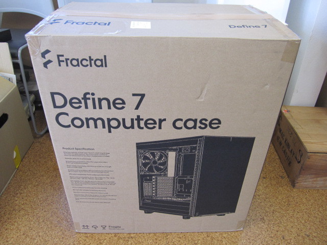 Fractal Design Define 7 TG Clear Tint FD-C-DEF7A-06 ホワイト 未使用_画像1