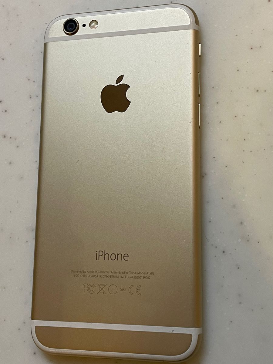 iPhone 6 Gold 16GB  ゴールド バッテリー純正品 最大容量100%