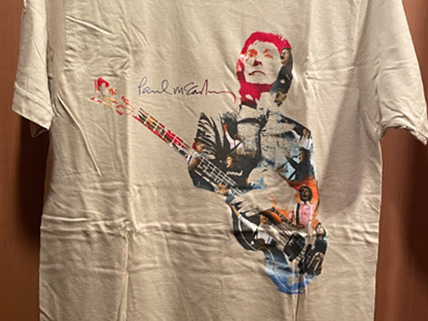 Paul McCartney / ポール・マッカートニー T-shirt / Tシャツ S Beiｇe / ベージュ 未使用保管品_画像2