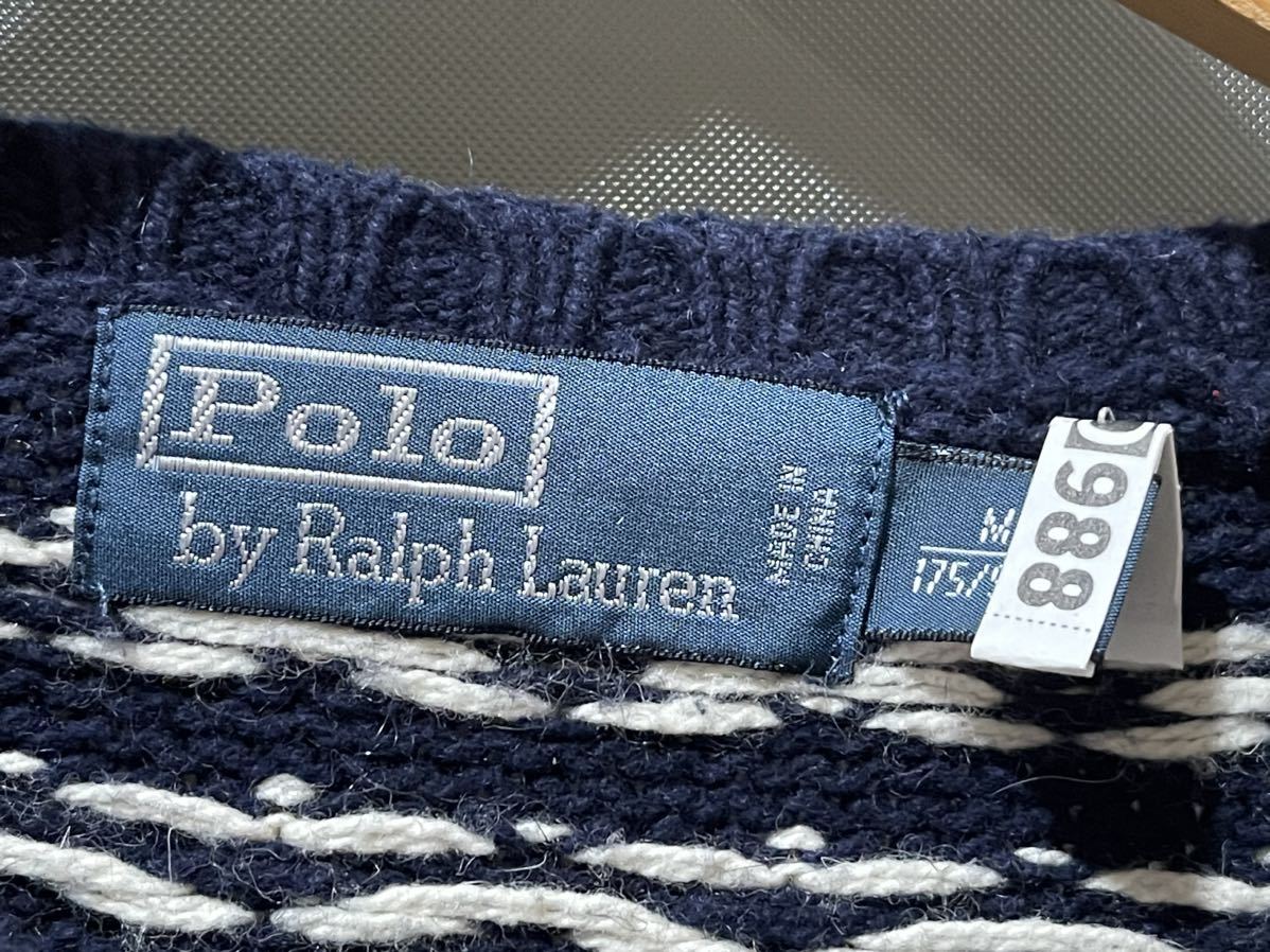 ポロラルフローレン POLO RALPH LAUREN セーター 柄 ニット 長袖 _画像3