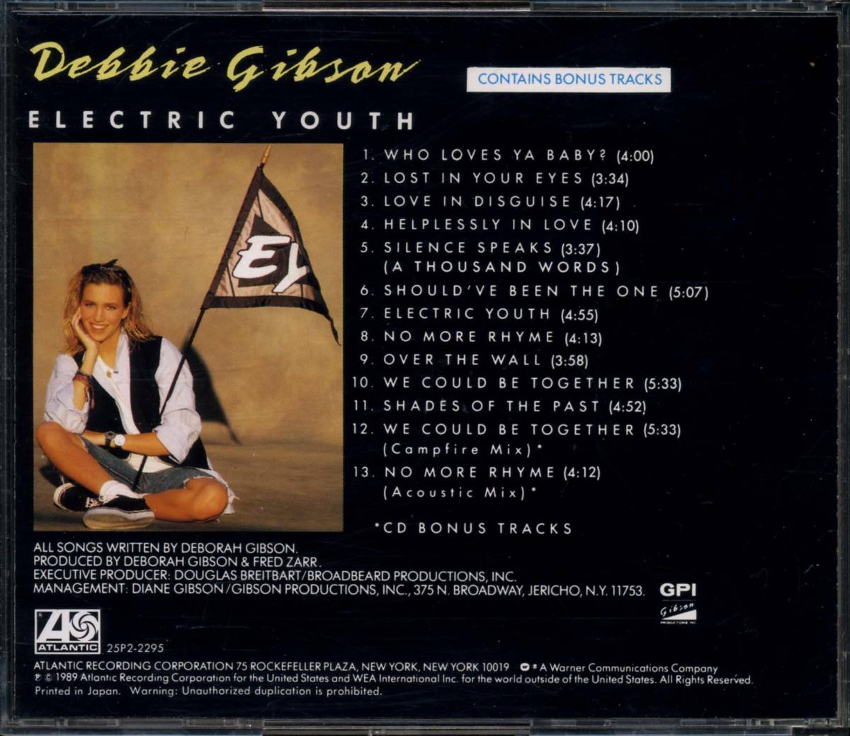 Debbie GIBSON★Electric Youth [デビー ギブソン]_画像2