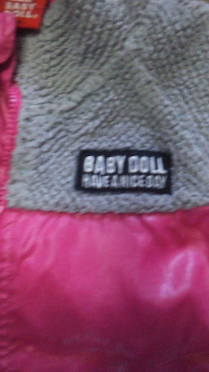 子供服　100サイズ　ピンクジャンパー　『BABY DOLL』　中古　良品　ｈ40_画像2