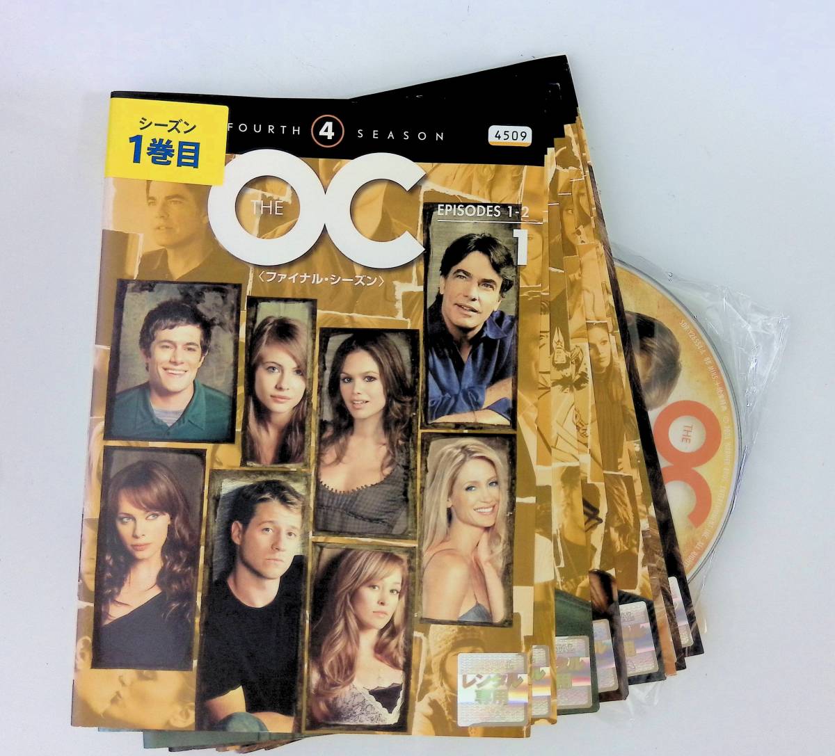 Ξ●1014●【中古全8巻セット】●シーズンファイナル∞The OC/日本語吹替有/ベンジャミン・マッケンジー ピーター_画像1