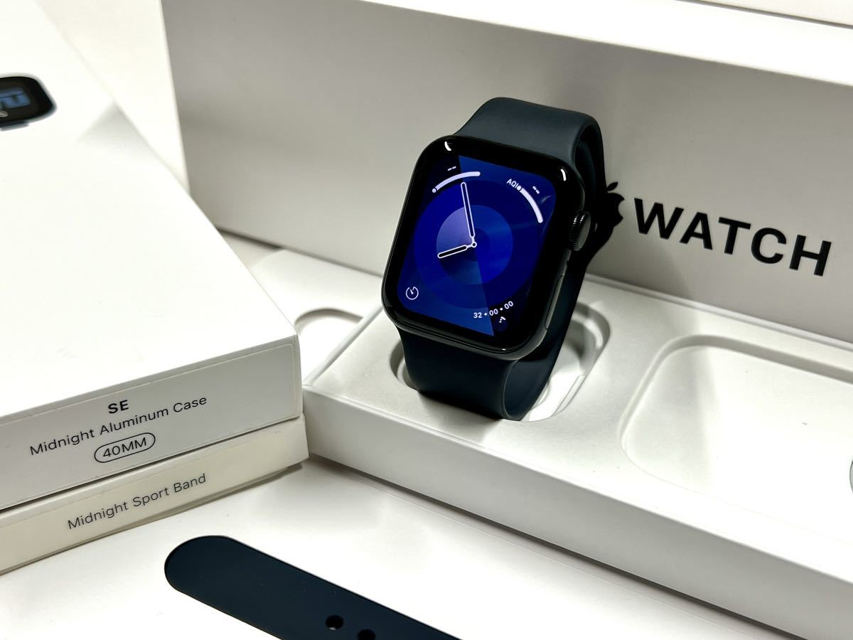 美品 バッテリー100% Apple Watch SE 第2世代 40mm アップルウォッチ