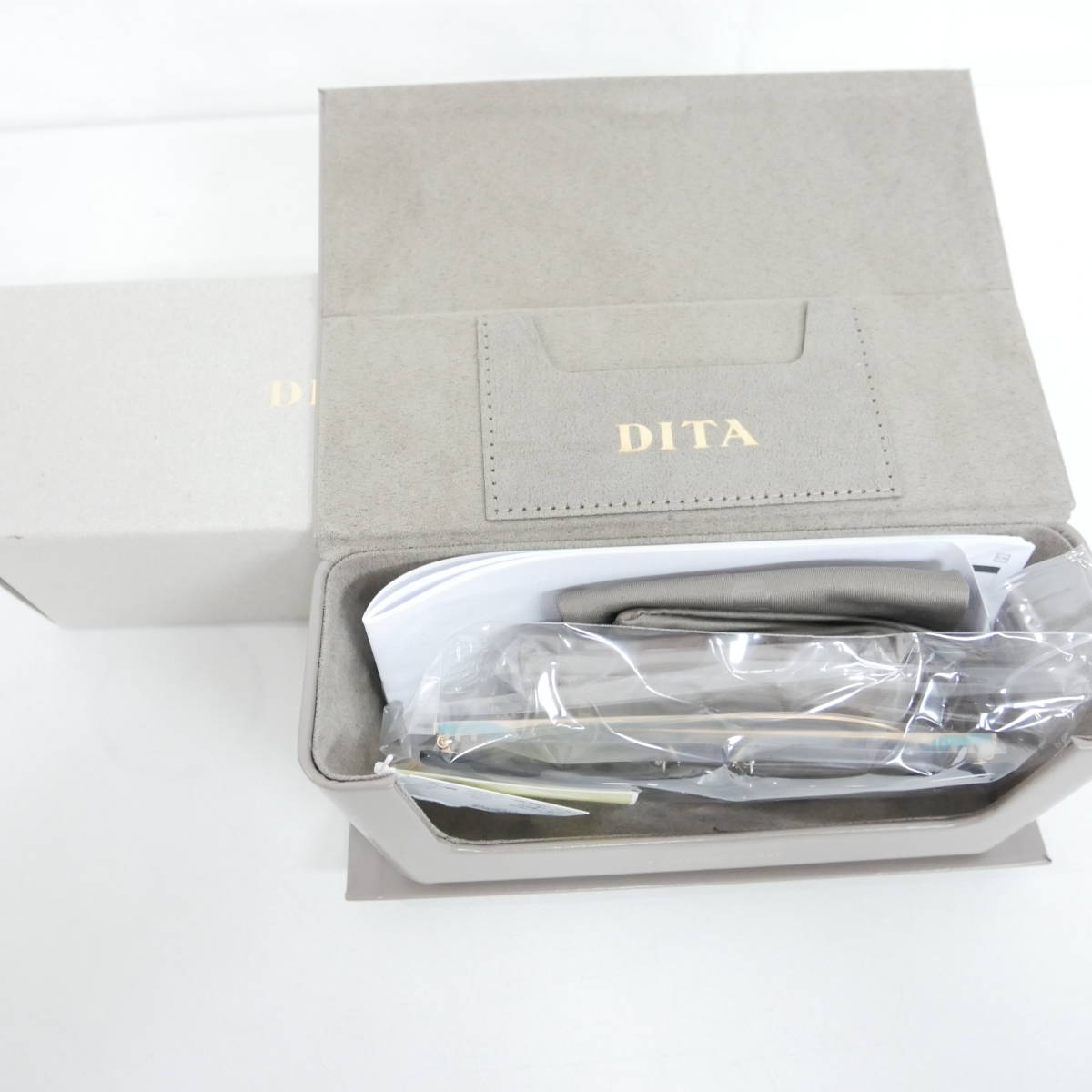 【1円】未使用 国内正規 DITA ディータ ARGAND ASIAN FIT チタンテンプル めがね 眼鏡 サングラス DTX123-51-04AF 定価78100円 51□20-148_画像2