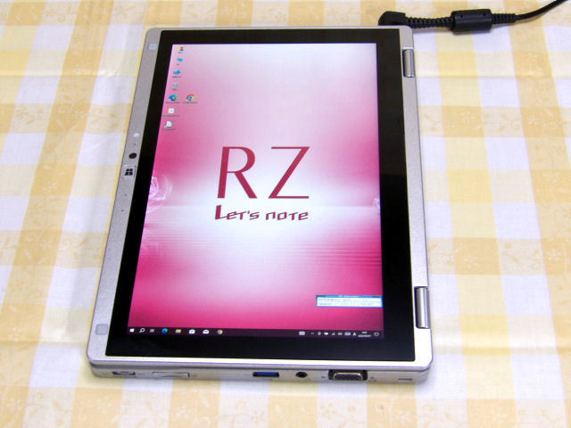 ■高解像度WUXGA タッチパネル Let's note CF-RZ6 Core i5-7Y57 256GB-SSD SIMフリー 10P DtoD■JF_画像2