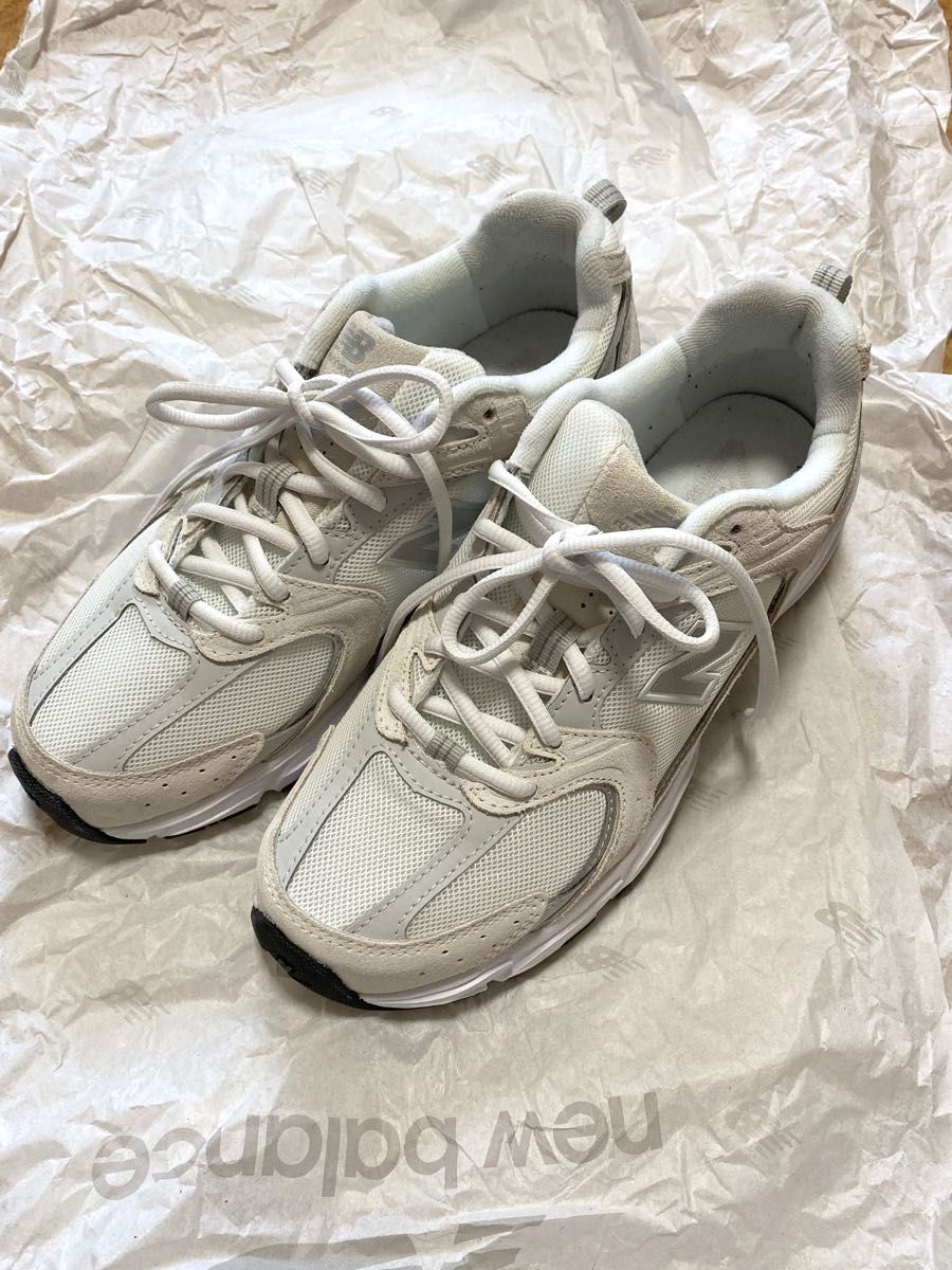 即完売品 美品 NEW BALANCE MR530 ナチュラル 24 5cm Yahoo!フリマ（旧）-