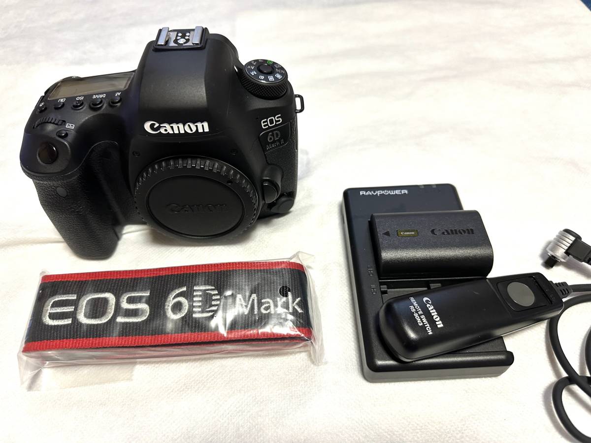 中古美品　Canon EOS6D　Mark II_画像1