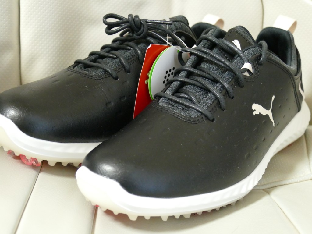 TPL20★新品★PUMA GOLF★プーマゴルフ★イグナイトブレイズプロウィメンズソフトスパイクシューズ★24.0/BK_画像2