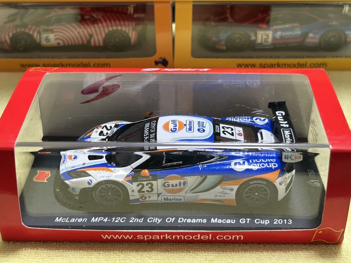 スパーク spark 1/43 McLaren MP4 - 12C 2nd City Of Dream Macau GT Cup 2013 [SA056]_画像10