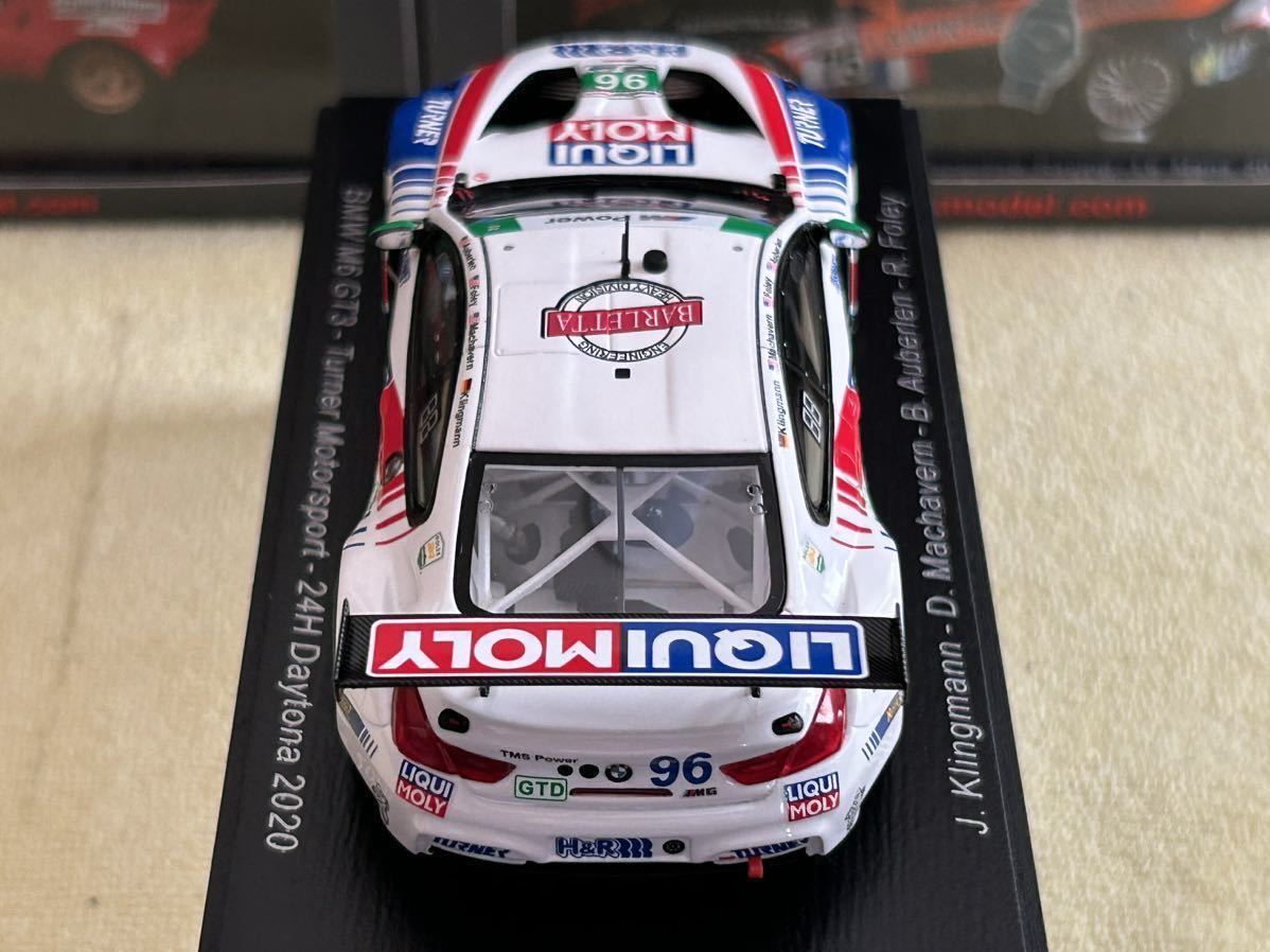 スパーク spark 1/43 BMW M6 GT3 - Turner Motersport #96 - 24H Daytona 2020 [US128]_画像5