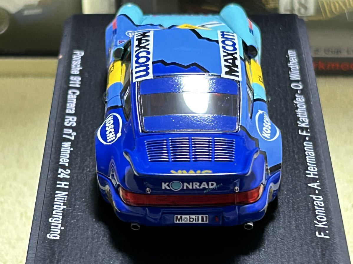 スパーク spark 1/43 Porsche 911 Carerra RS n°7 Winner 24 H Nurburgring 1993 [SG015]_画像6