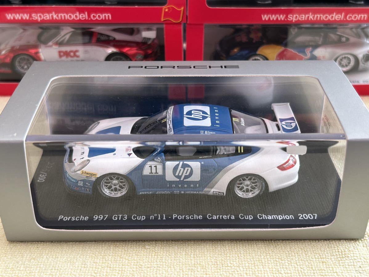 スパーク spark 1/43 Porsche 997 GT3 Cup n°11 Porsche Carrera Cup Champion 2007・Uwe.Alzen・Team Herberth Motersport [SAM024]_画像10