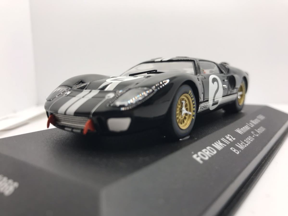 イクソ 1/43 フォード GT40 MkⅡ（1046）…＃2 ブルース・マクラーレン / クリス・エモン …Winner ル・マン 1966_画像2