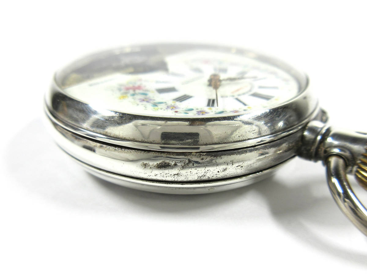 超熱 ウルマン J.ULLMANN&CO 8DAYS アンティーク 1880年~1934年 手巻き