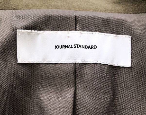 ジャーナルスタンダード 美品　ウール 　チェスターコート　 Sz.M　カーキ　JOURNAL STANDARD_画像10