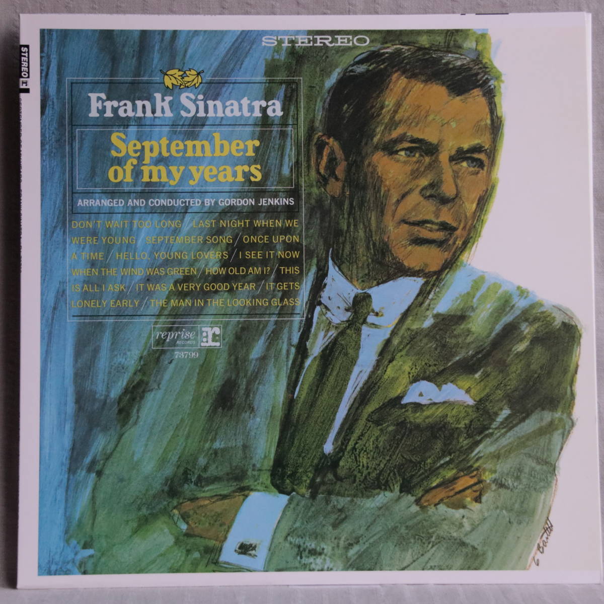 Frank Sinatra ／ September of my years　（１８０g重量盤）レコード番号：R1 73799（米reprise）_画像1