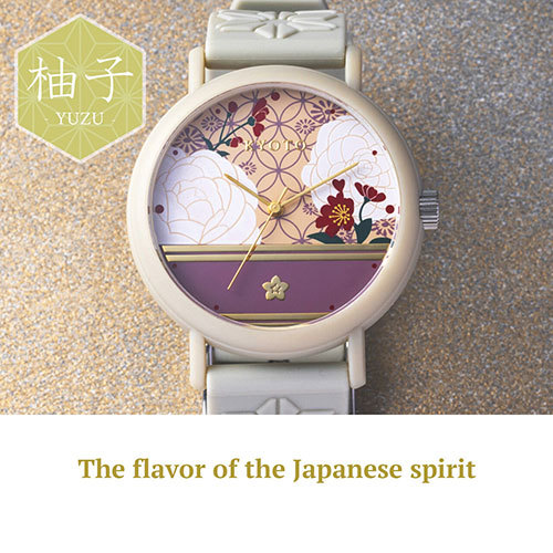 KAORU 腕時計 ご当地・京都 着物 柚子の香り KAORU009KY_画像3