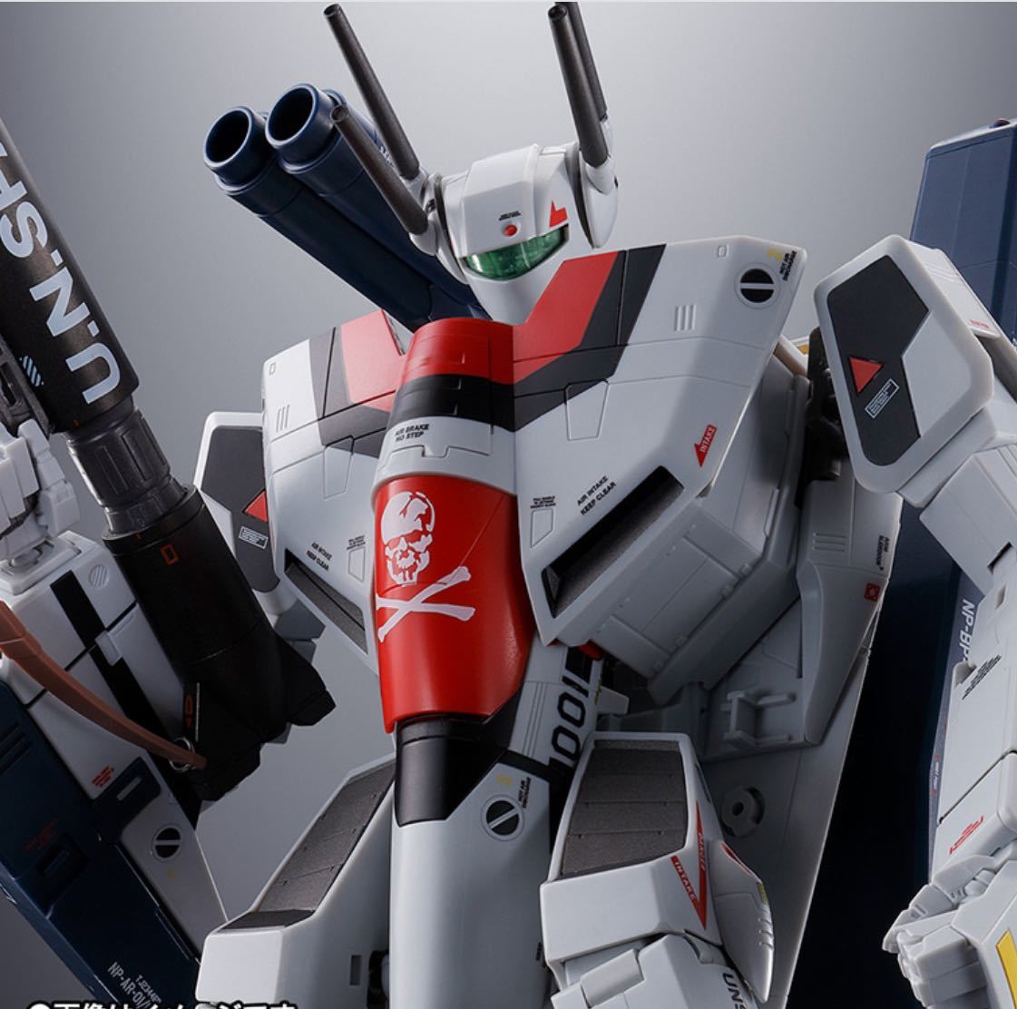 DX超合金 魂ネイション2023 劇場版 VF-1S ストライクバルキリー 一条輝機 メカニックエディション 輸送箱未開封品 伝票跡なし _画像1