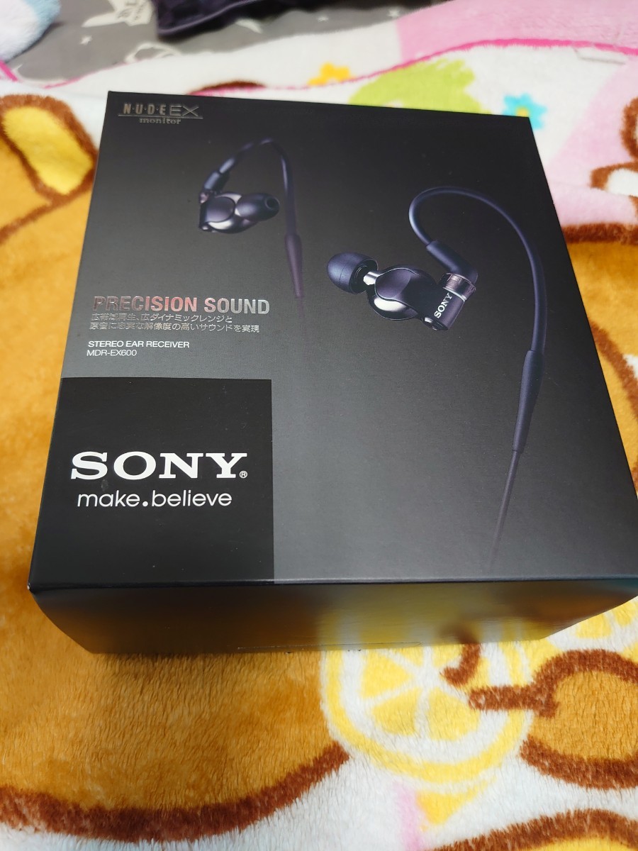 高級イヤホン　ソニー SONY MDR-EX600 イヤホン ステレオイヤーレシーバー 　未使用に近い　2～３回のみ使用_画像6