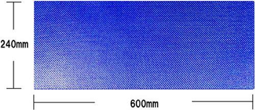 HASEPRO/ハセプロ:マジカルカーボン ブルー 240×600mm CAB-M CAB-M/_画像2