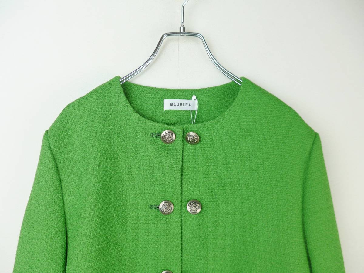 BLUELEA ブルレア 23SS完売 Double Button Tweed Jacket ダブル BLUELEA ブルレア 23SS完売 Double Button Tweed Jacket ダブル