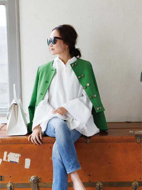 BLUELEA ブルレア 23SS完売 Double Button Tweed Jacket ダブル BLUELEA ブルレア 23SS完売 Double Button Tweed Jacket ダブル