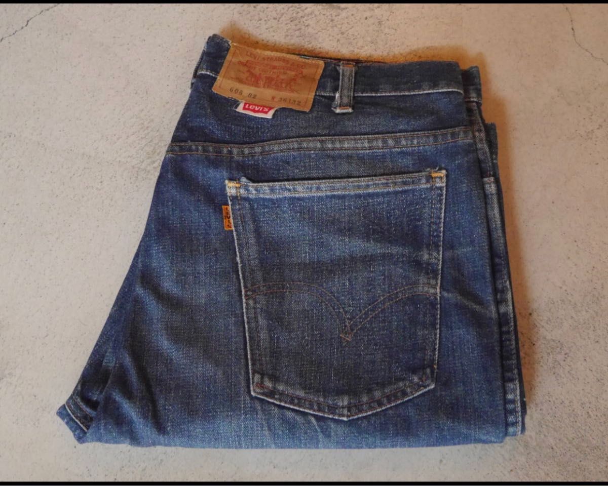 LEVI'S リーバイス 1960年代 606スリム Big-E オレンジタブ 均等 LEVI'S リーバイス 1960年代 606スリム Big-E オレンジタブ 均等