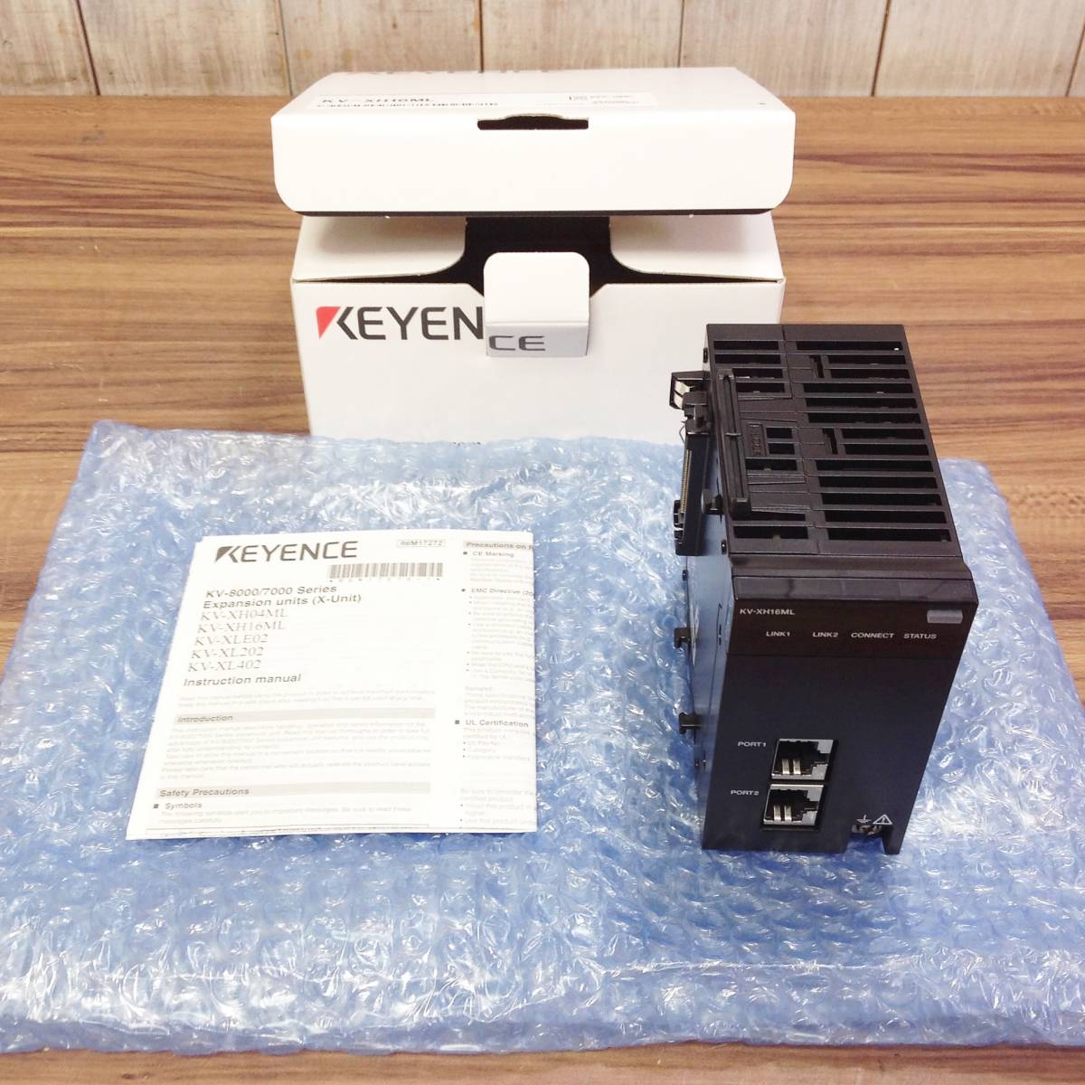 【AH-03258】★送料無料★ 未使用品 KEYENCE キーエンス 位置決め・モーションユニット KV-XH16ML_画像2