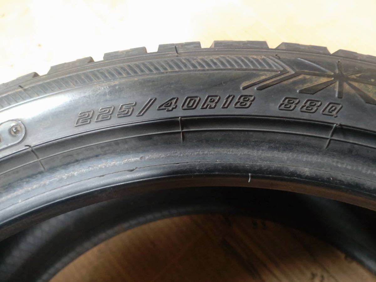 225/40R18 4本 グッドイヤー ナビ6 2016年製 スタッドレス_画像6