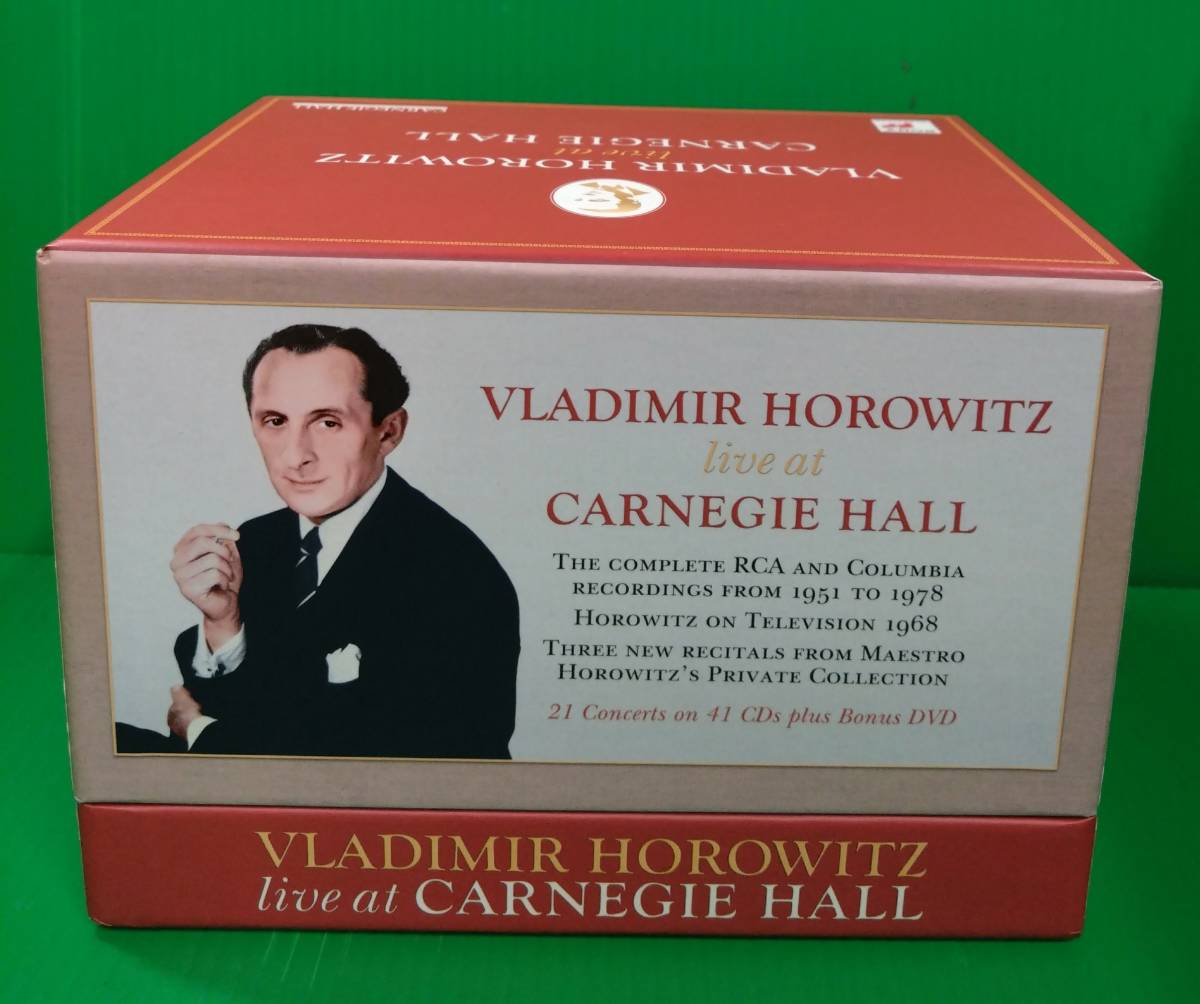 1123◎41ＣＤ＋DVD BOX◎VLADIMIR HOROWITZ「LIVE AT CARNEGIE HALL」ホロヴィッツ_画像2