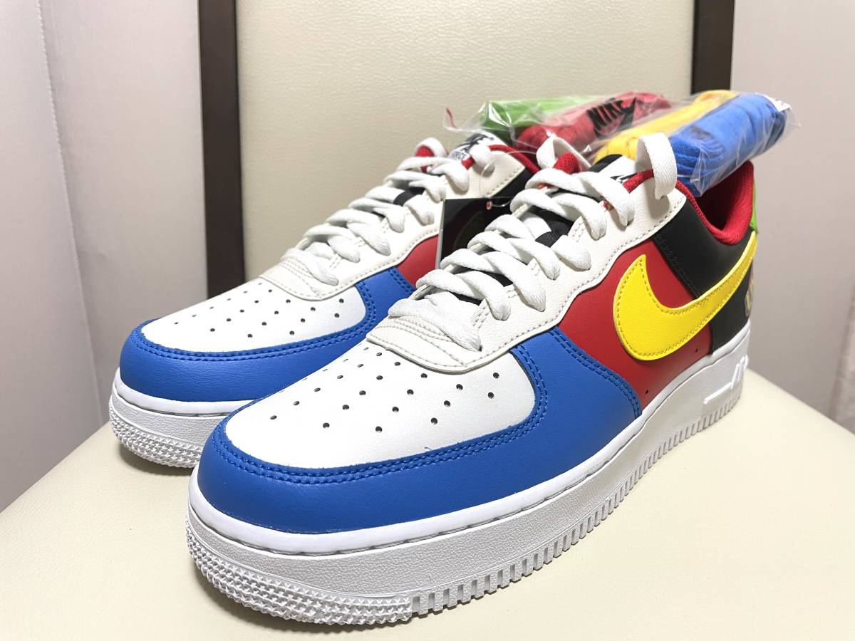 ★売り切り!! NIKE AIR FORCE 1 '07 QS UNO DC8887-100 US9/27cm★ エアフォース ダンク エアジョーダン jordan og dunk atmos supreme_画像2