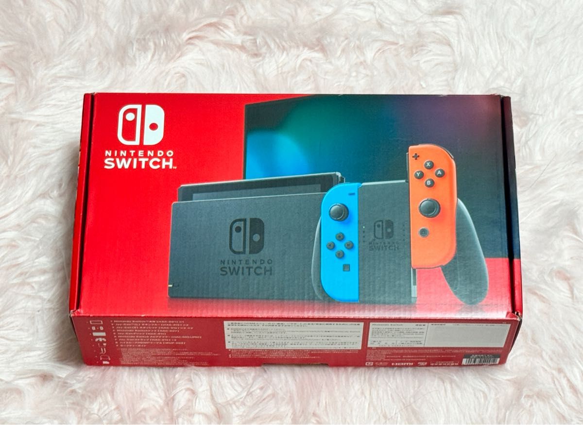 Nintendo Switch Switch本体 ネオンレッド ネオンブルー 新モデル