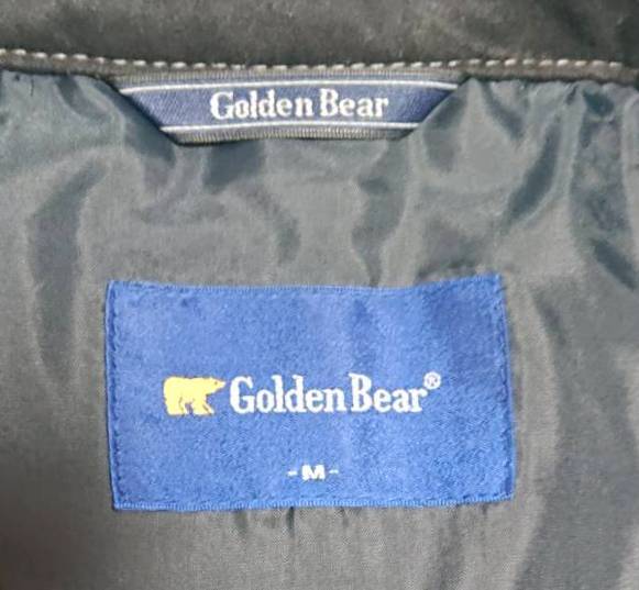 Golden Bear ゴールデンベア メンズ ジャケット ジャンパー ブルゾン Mサイズ ブラック_画像3