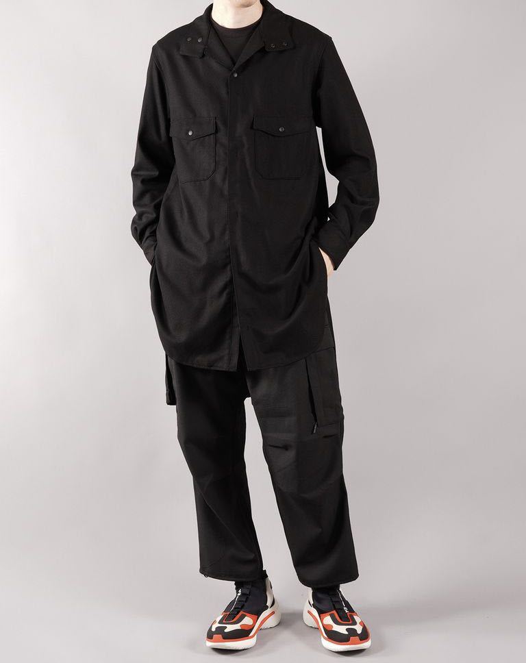 Y-3 CLASSIC WOOL FLANNEL SHIRT ワイスリー シャツ yohji yamamoto adidas ヨウジヤマモト_画像1